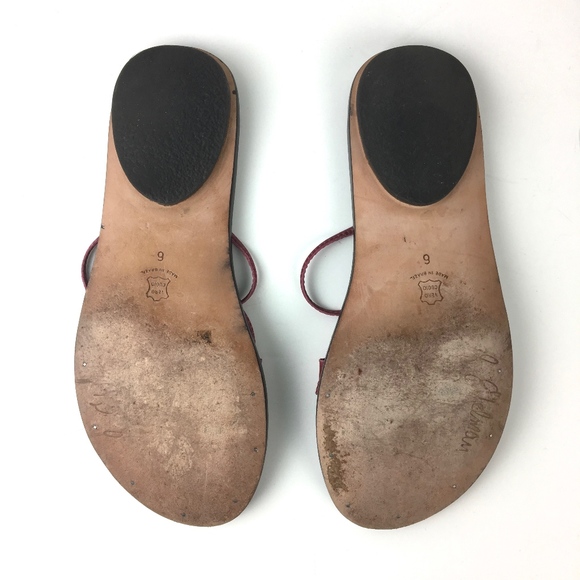 [ SOLD ] Sam Edelman > Embroidered Leather Sandals - Picture 6 of 6